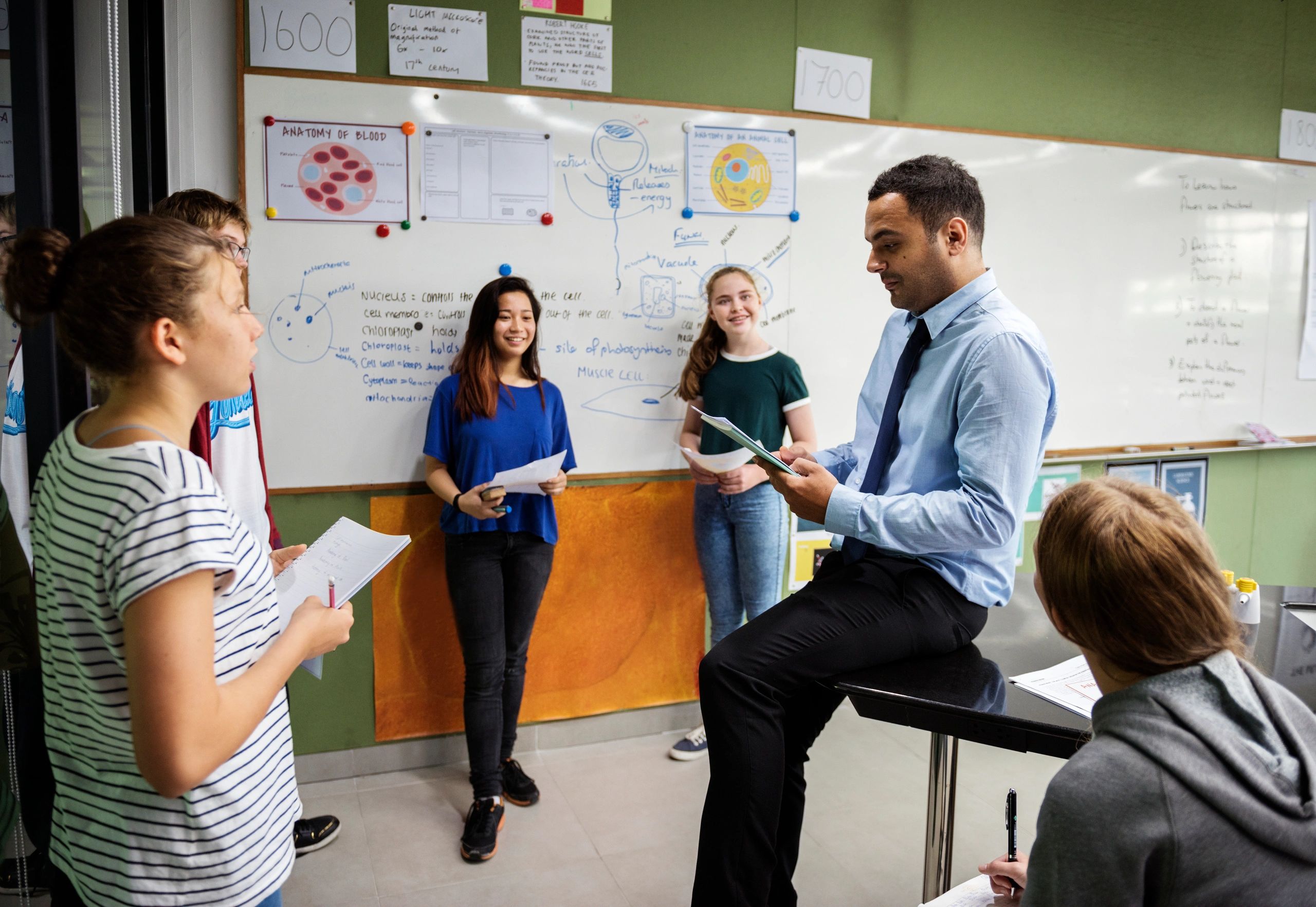 Participants engaged in an education and capacity-building session