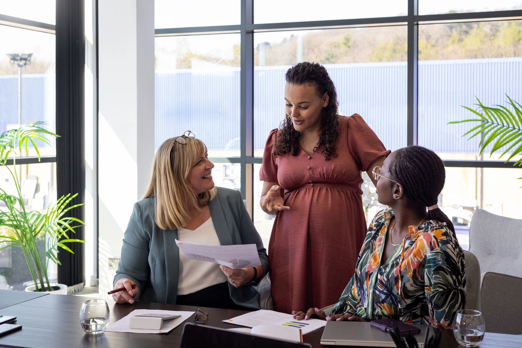 Consulting team in a strategy meeting